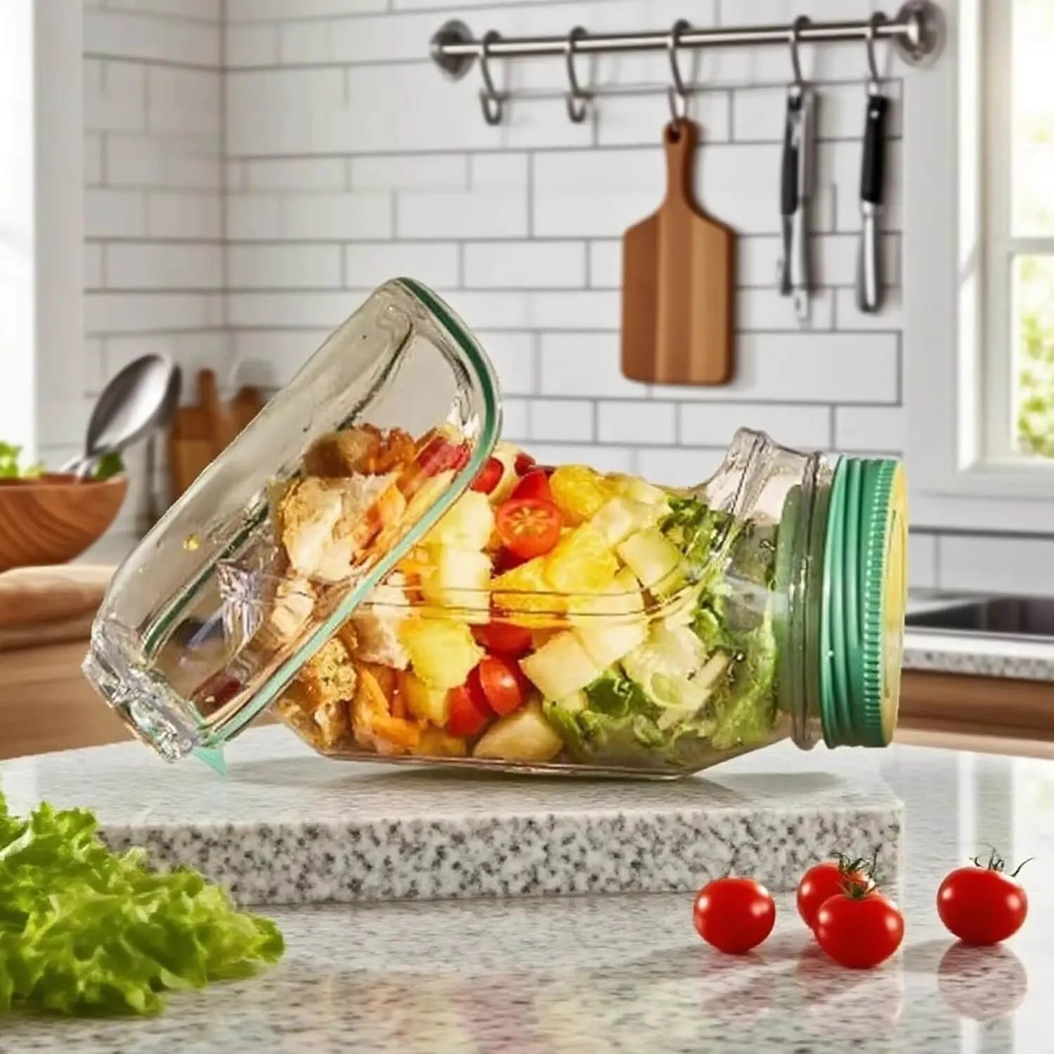 Premium Salatbox mit Leckdichtem Deckel - BPA-frei product image 3