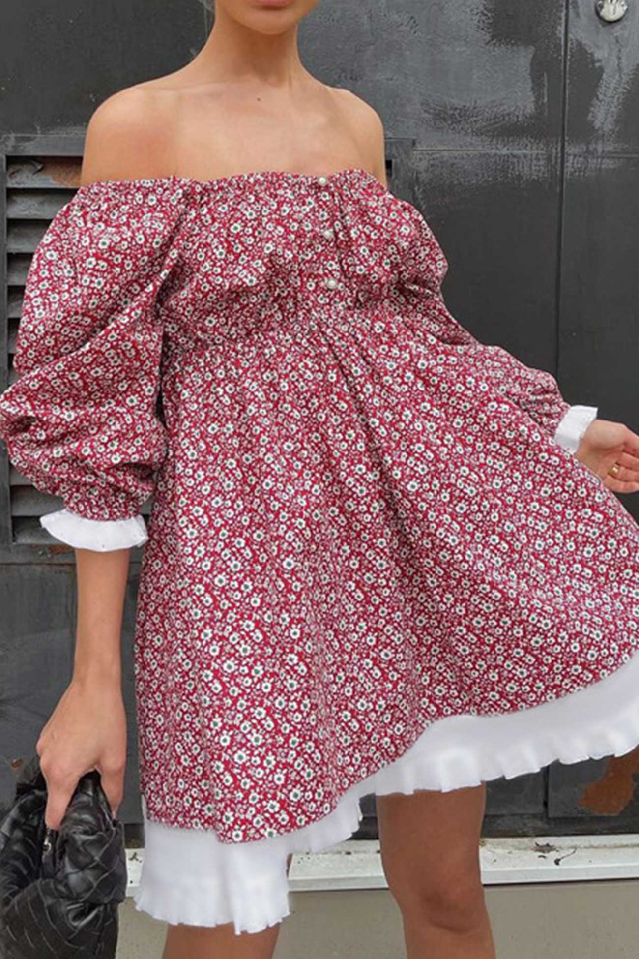 Eleonara | Blumiges Minikleid