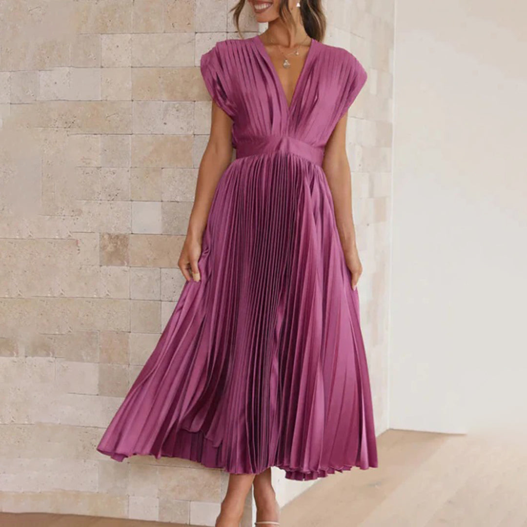 Elegantes zeitloses Kleid Für Frauen