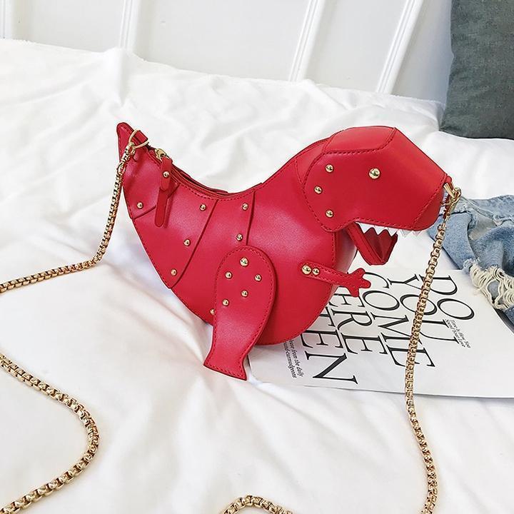 Einzigartige T-Rex Mini-Tasche mit Verspieltem Touch für Damen