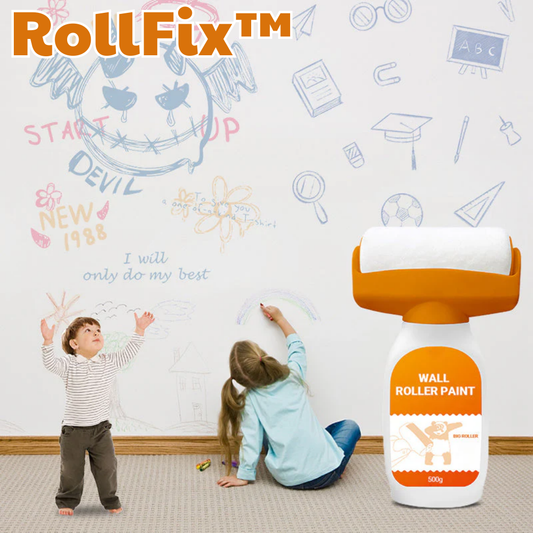 RollFix™ - Farbroller für Wandanstrich [50% Rabatt]