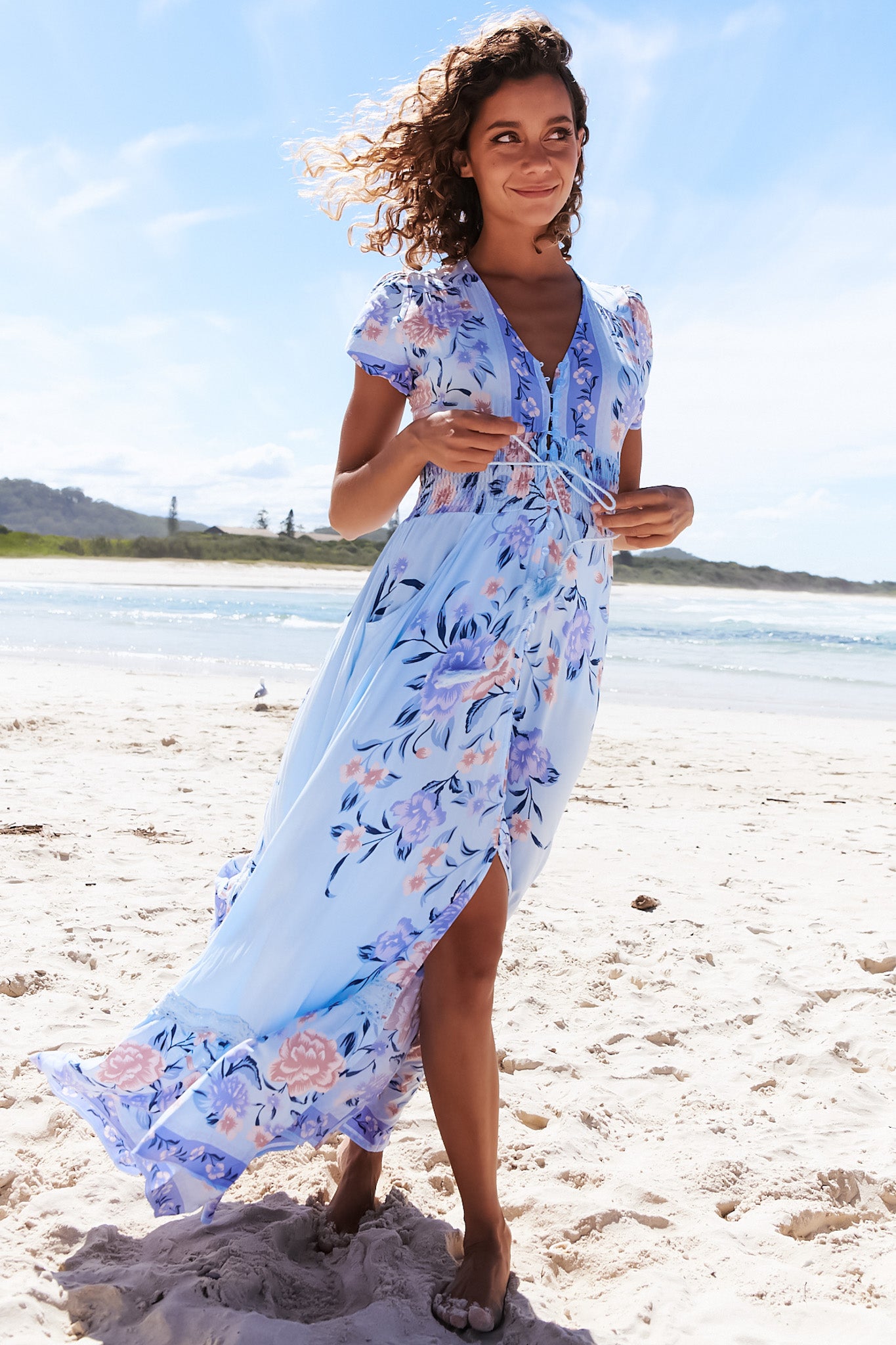 Fayra | Boho Maxi Sommerkleid