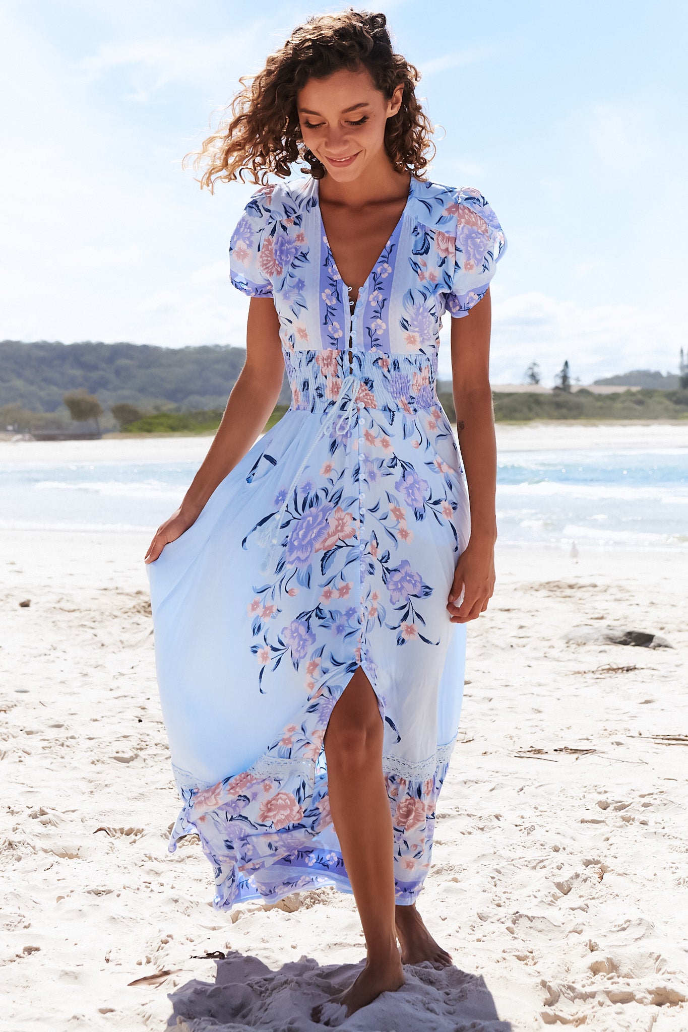Fayra | Boho Maxi Sommerkleid