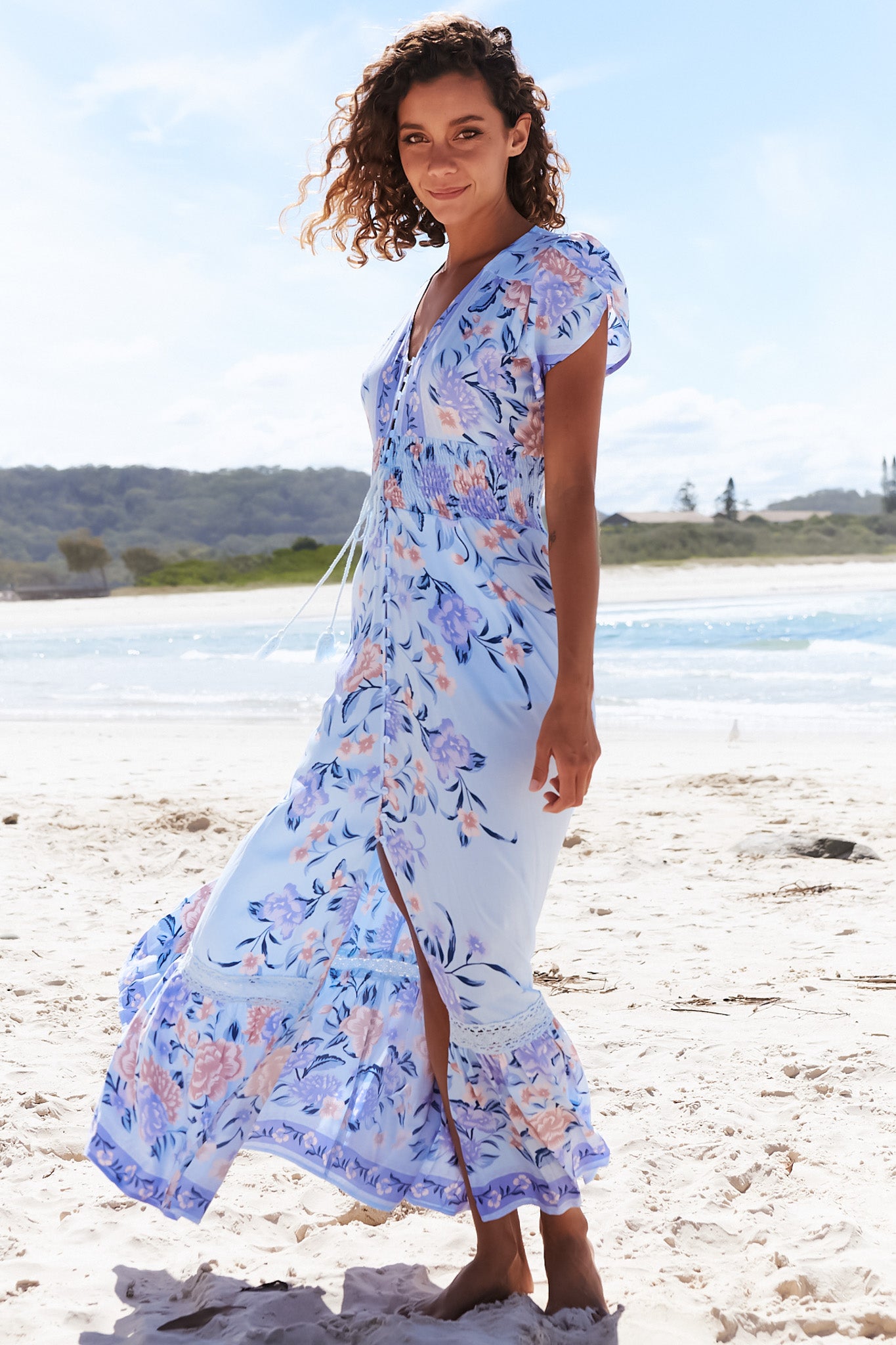 Fayra | Boho Maxi Sommerkleid