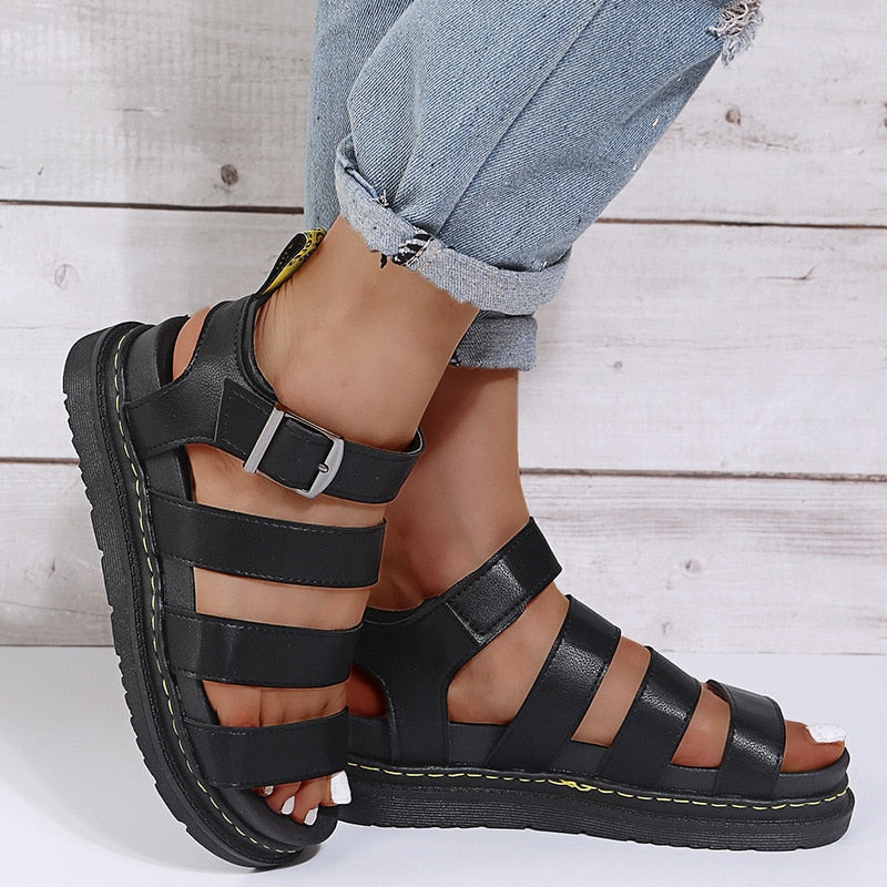 Chavira | Bequeme Ledersandalen Damen