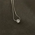Glamour Chique Minimalistische Halskette für Damen