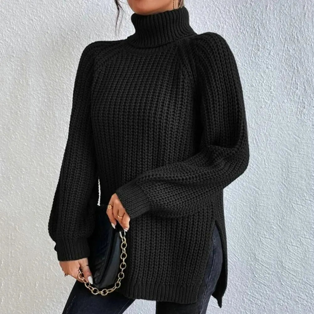 Gemütlicher Rollkragenpullover für Frauen