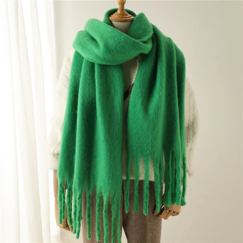 Schicker Bunter Winterschal für Damen