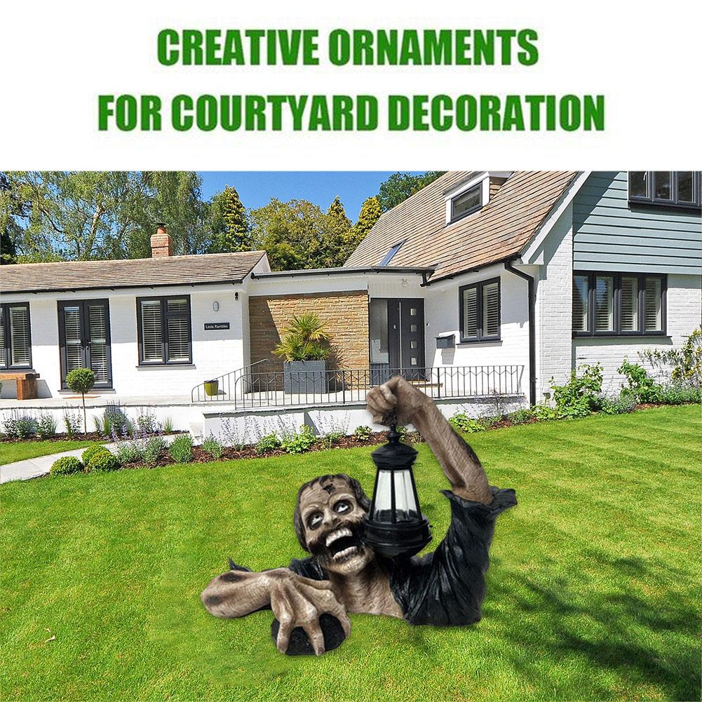 Creeper™ – Gruselige Horror-Zombie-Statue Dekoration [50% Rabatt]