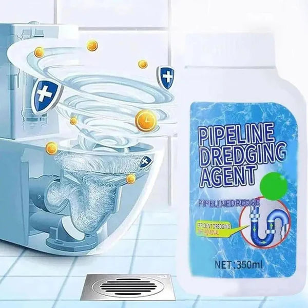 Abflussreiniger für Entfernung von Verstopfungen white bottle and toilet diagram