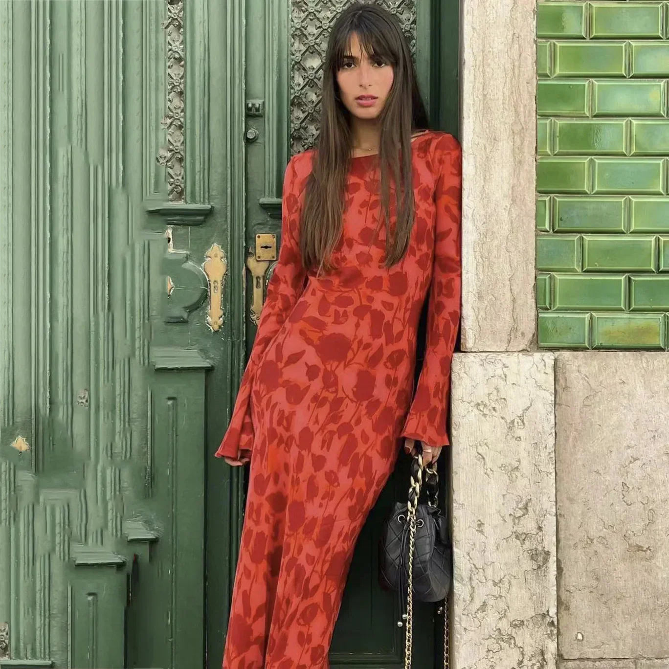 Griselda | Bedrucktes Kleid