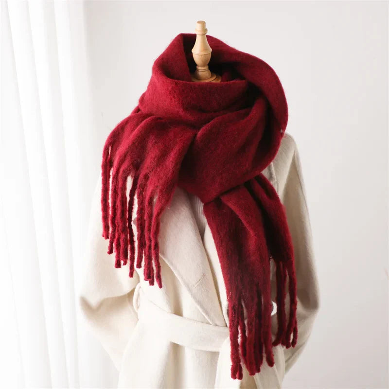 Schicker Bunter Winterschal für Damen