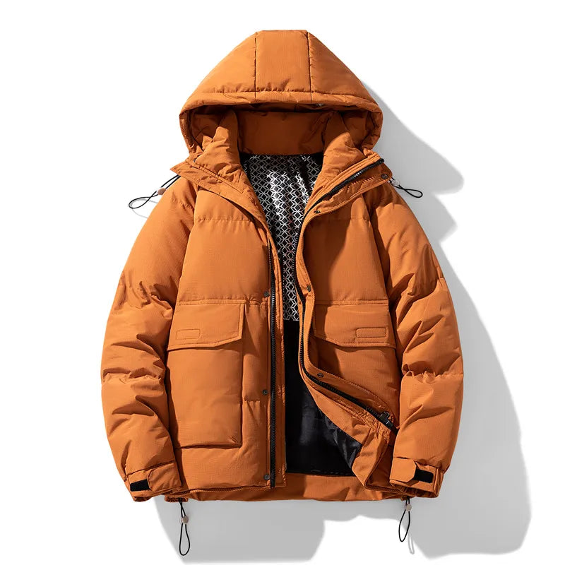 Marleina | Wasserdichte Winterjacke mit Kapuze für Männer