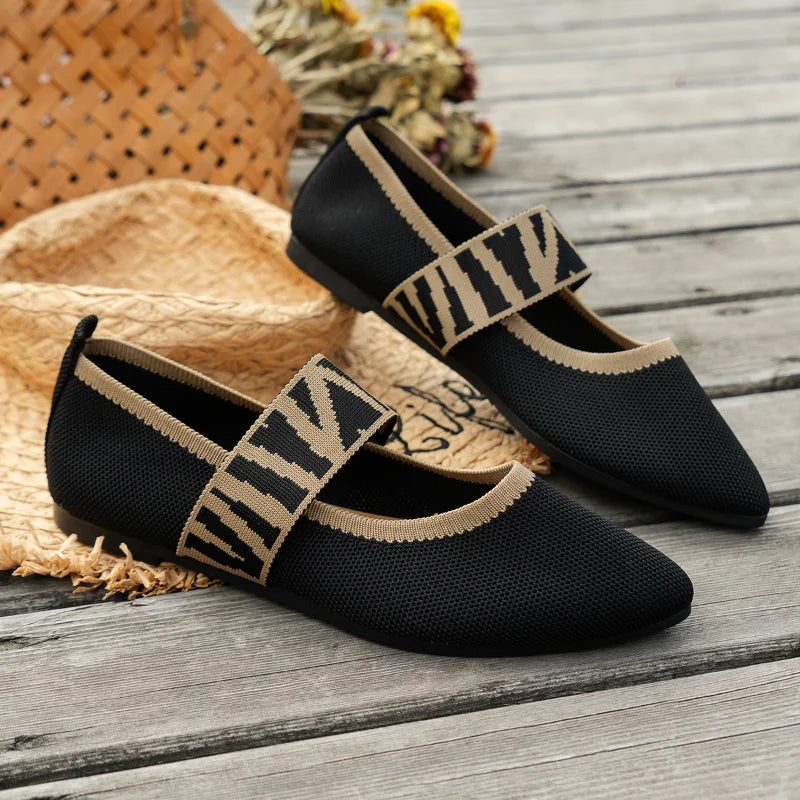 Sehr elegante und bequeme Ballerina Schuhe Für Frauen