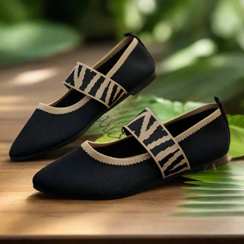 Sehr elegante und bequeme Ballerina Schuhe Für Frauen