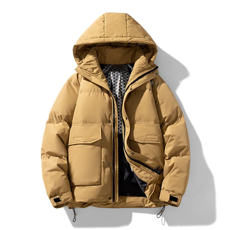 Marleina | Wasserdichte Winterjacke mit Kapuze für Männer