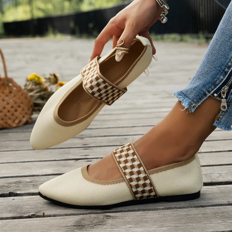 Sehr elegante und bequeme Ballerina Schuhe Für Frauen