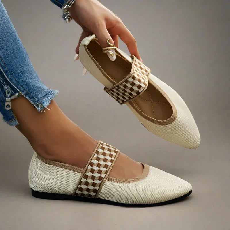 Sehr elegante und bequeme Ballerina Schuhe Für Frauen