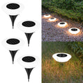 Solar-Bodenleuchten 4er-Set – 14 LEDs und 360°-Lichtring product image 10