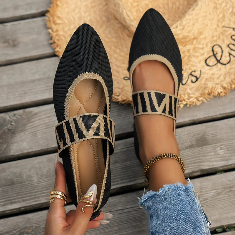 Sehr elegante und bequeme Ballerina Schuhe Für Frauen