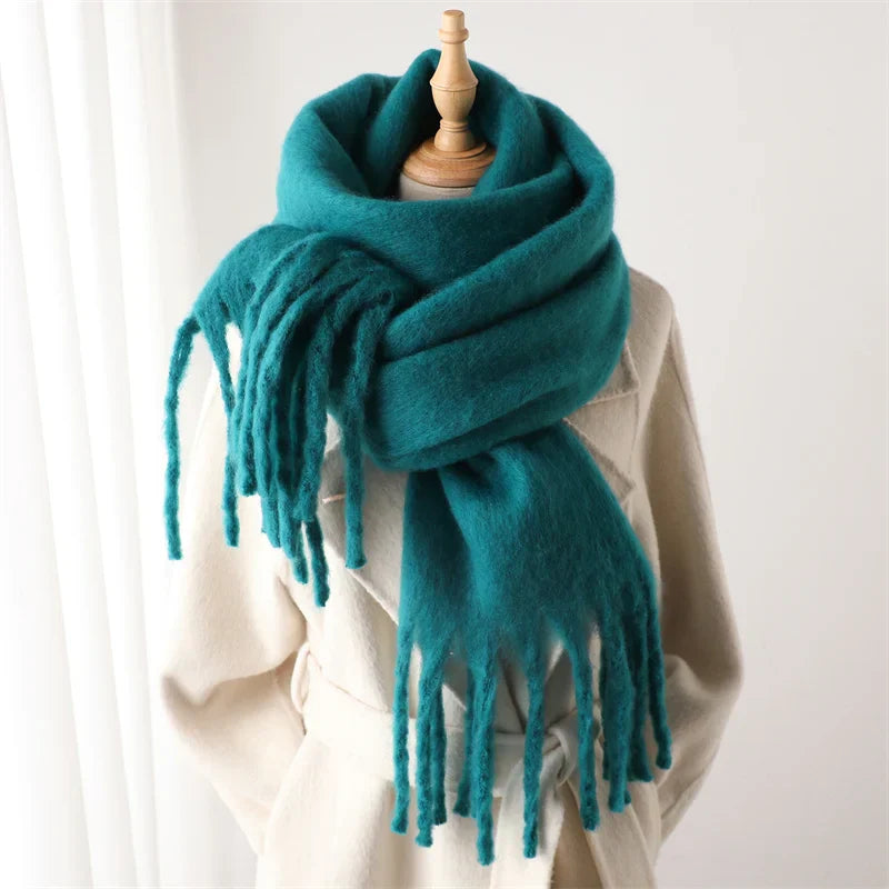 Schicker Bunter Winterschal für Damen