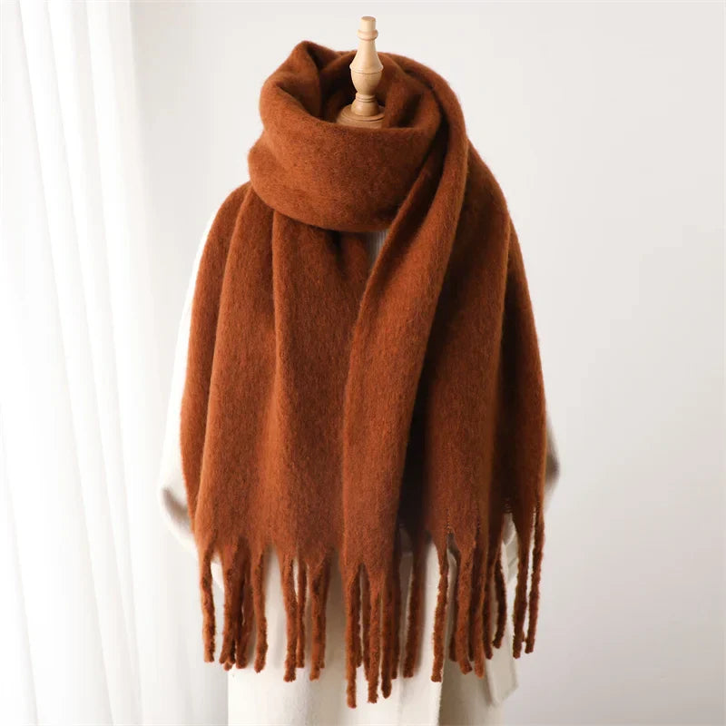 Schicker Bunter Winterschal für Damen