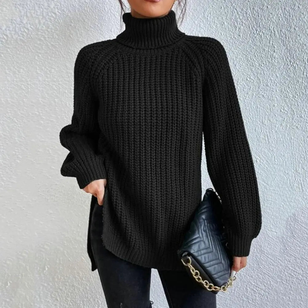Gemütlicher Rollkragenpullover für Frauen