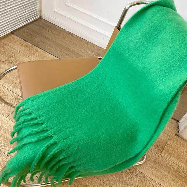Luxuriöser weicher Schal mit eleganter Wärme für Damen