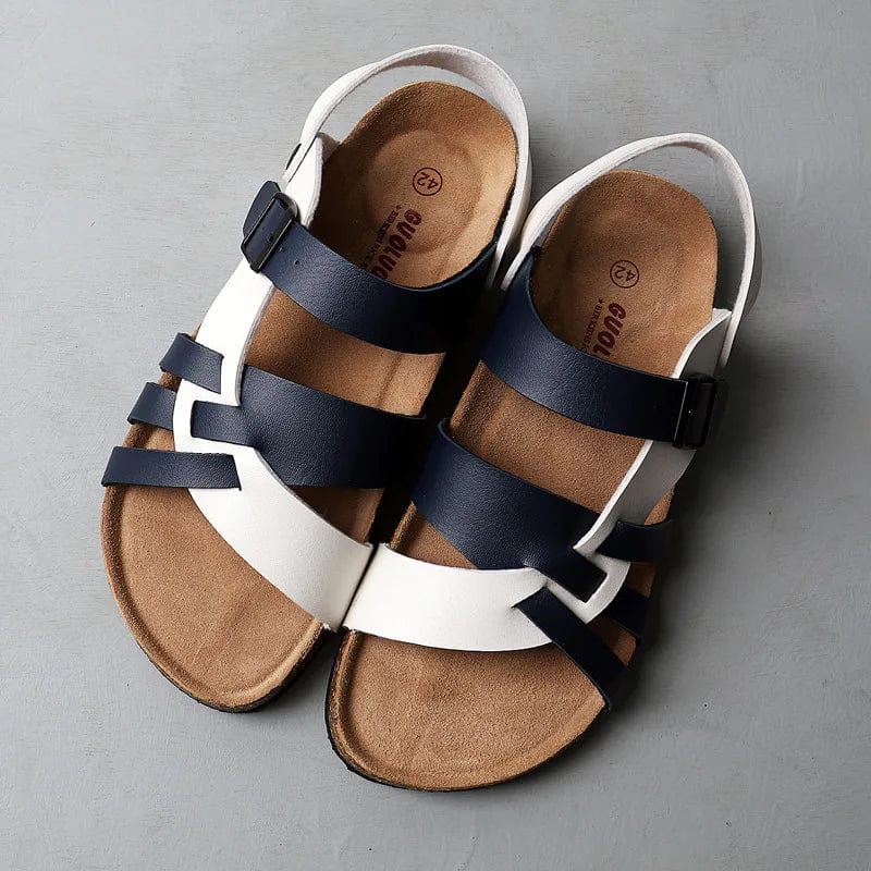 Quinlan | Orthopädische Ledersandalen