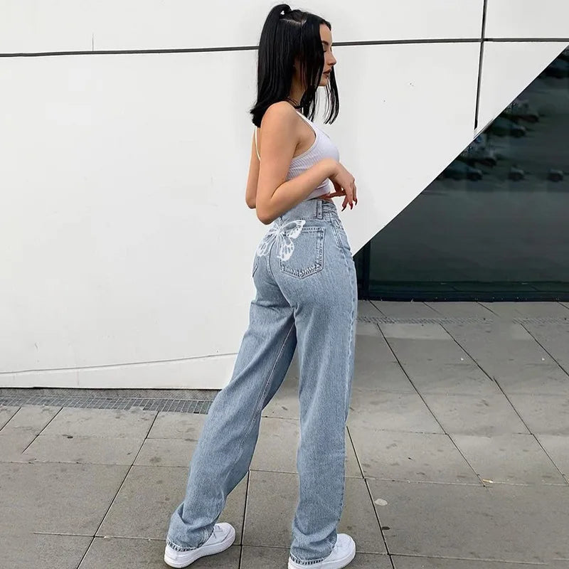 Einzigartige Denim mit markanten Details für Damen