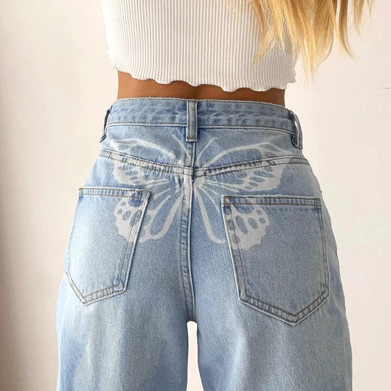 Einzigartige Denim mit markanten Details für Damen