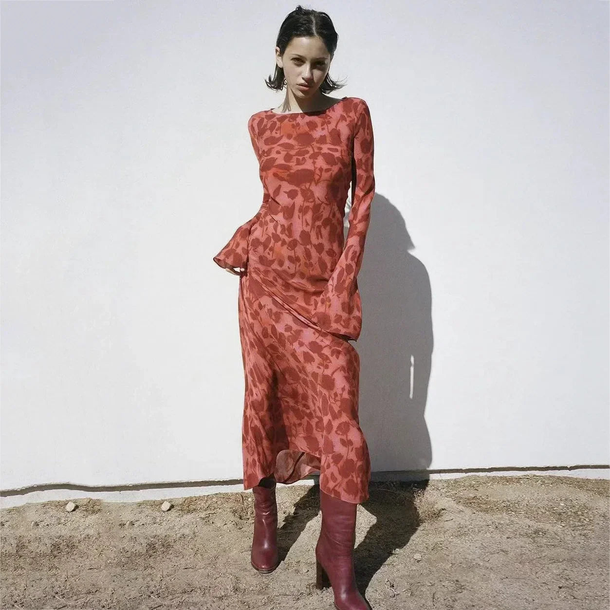 Griselda | Bedrucktes Kleid