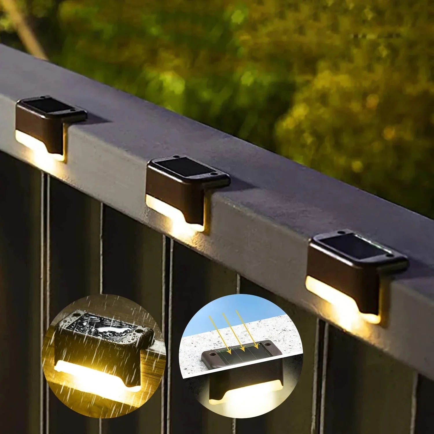 Solar-Stufenleuchte 8er-Set – Sicher unterwegs, schön beleuchtet product image 1