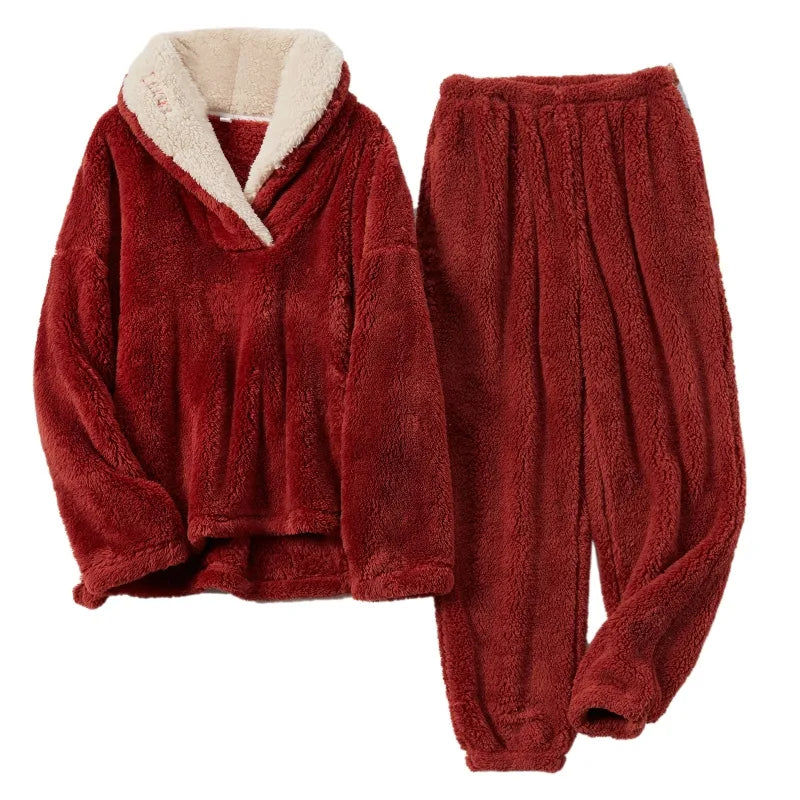 Gemütliches Pyjama-Set Für Ultimativen Komfort Und Entspannte Nächte Für Frauen