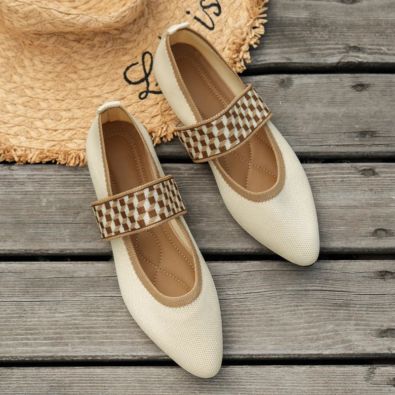 Sehr elegante und bequeme Ballerina Schuhe Für Frauen