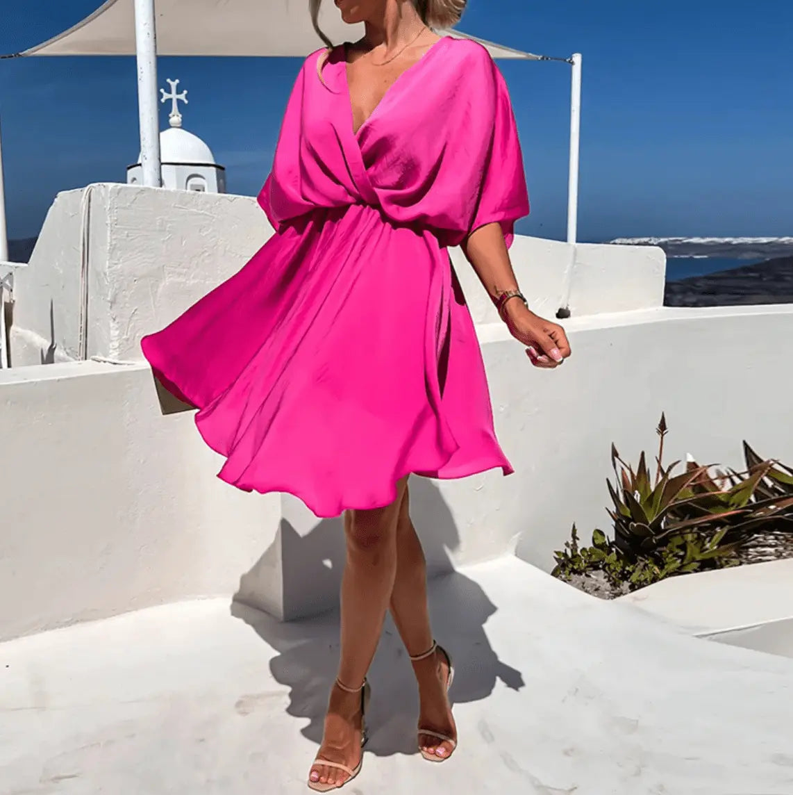 Stilvolles Sommerkleid Für Frauen