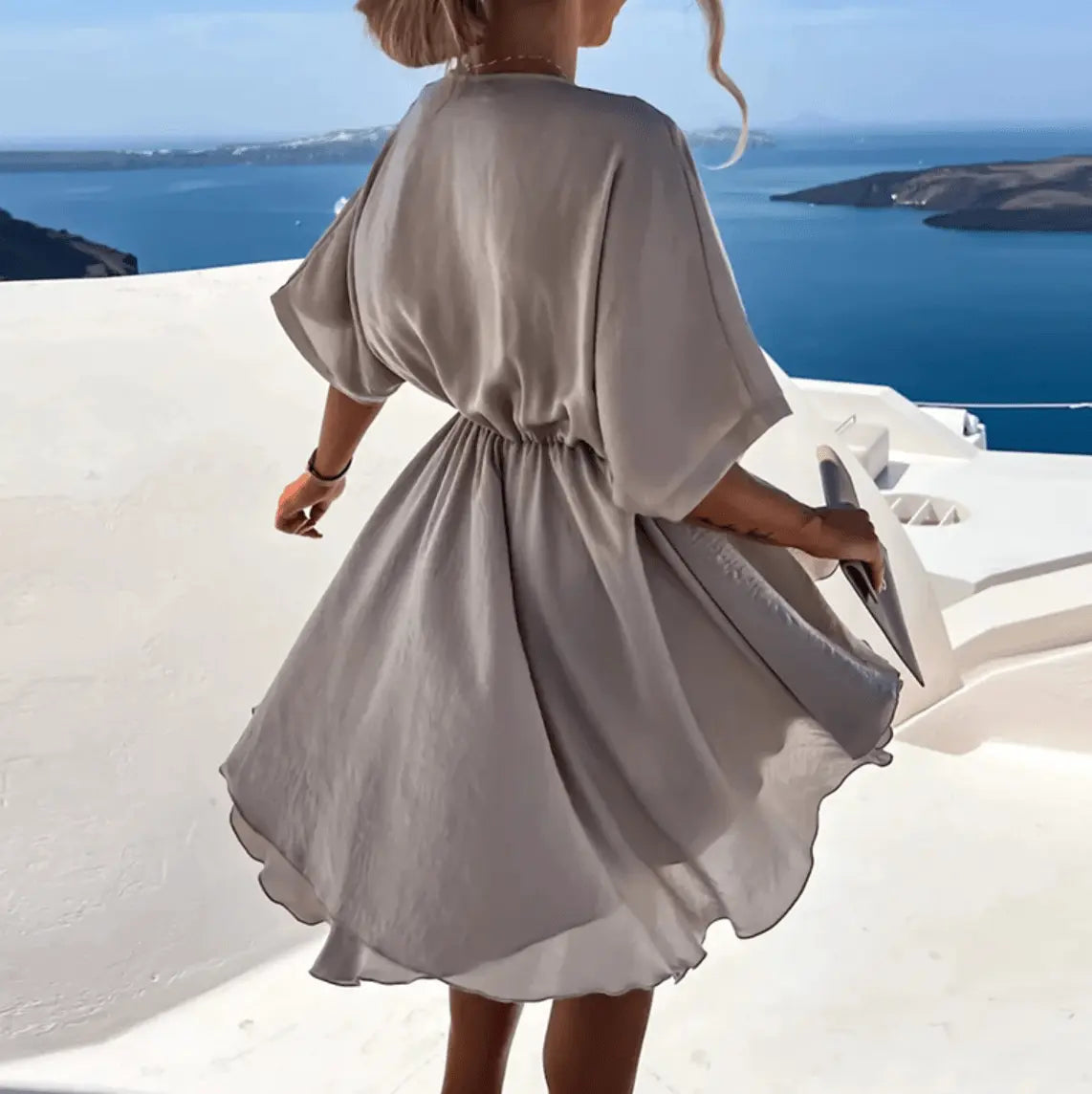 Stilvolles Sommerkleid Für Frauen