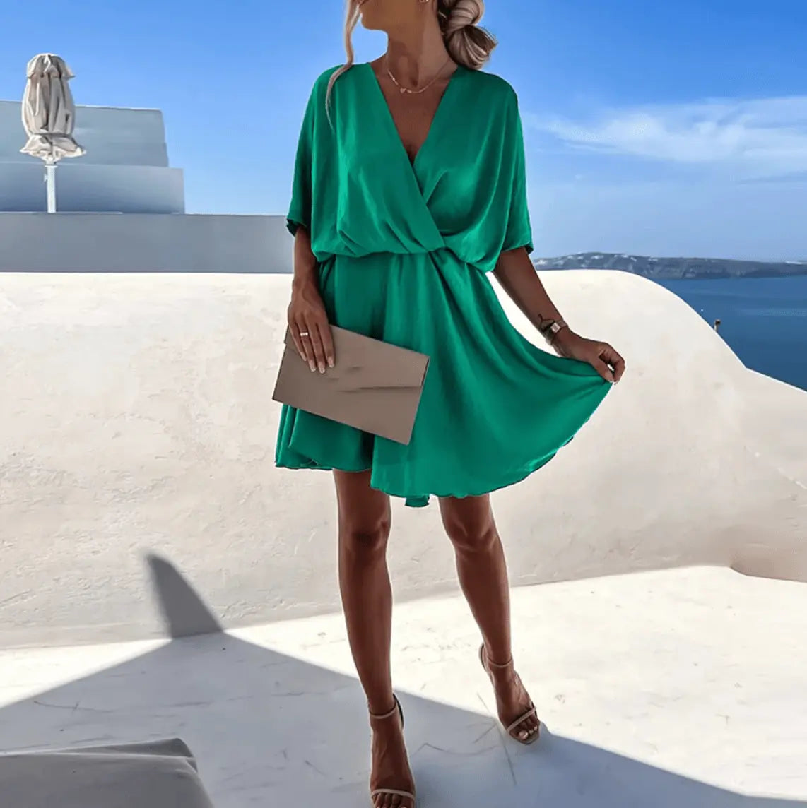 Stilvolles Sommerkleid Für Frauen