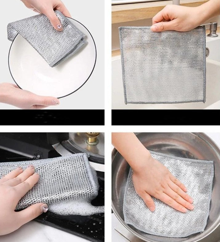 Scrubby™ – Vielseitige Reinigungstücher für den täglichen Einsatz [5 + 5 Gratis]