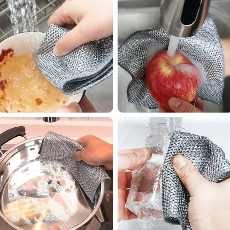 Scrubby™ – Vielseitige Reinigungstücher für den täglichen Einsatz [5 + 5 Gratis]