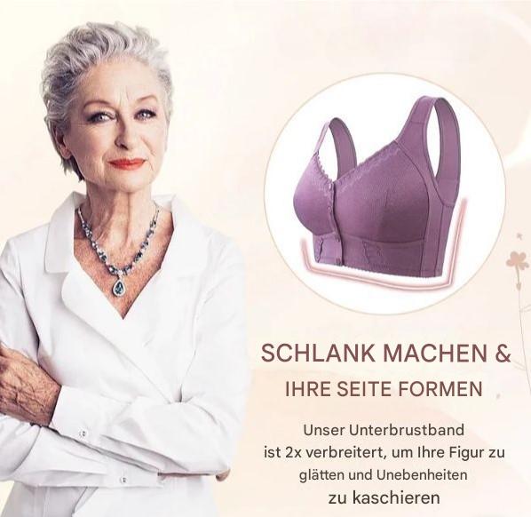 Estella™ – Baumwoll-BH mit Vorderöffnung für Senioren mit Komfort [1 + 1 Gratis]