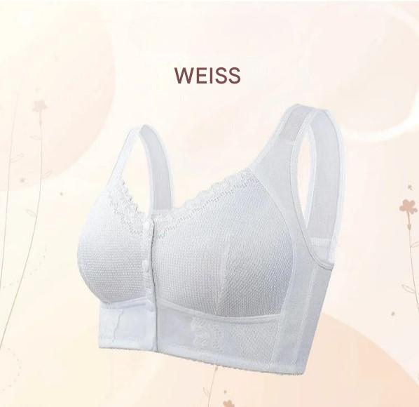 Estella™ – Baumwoll-BH mit Vorderöffnung für Senioren mit Komfort [1 + 1 Gratis]
