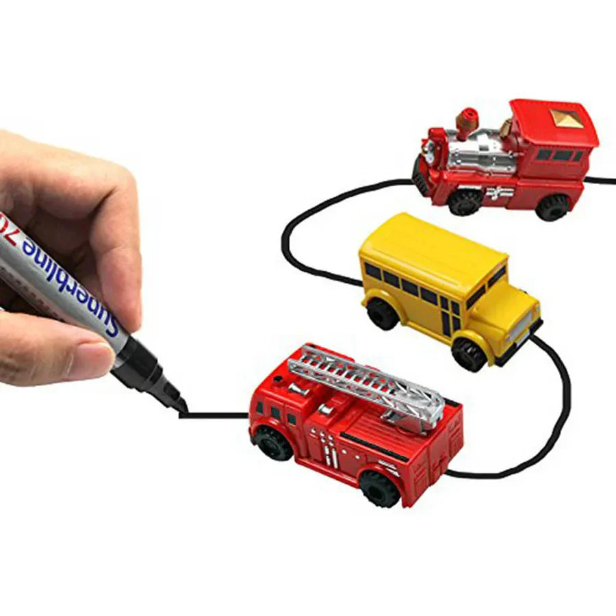 TraceRide™ – Nachvollziehbares Spielzeugauto mit Induktivstift [50% Rabatt]