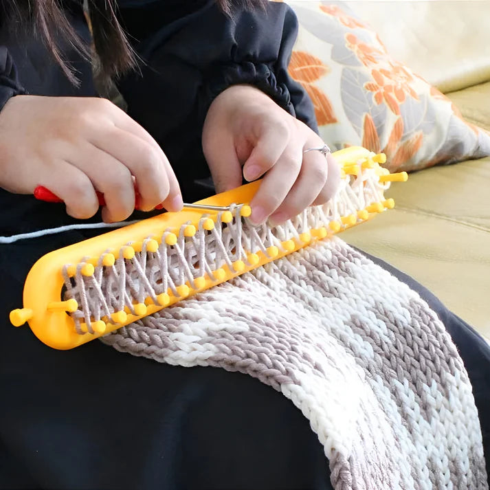 Webstuhl Strickset für Anfänger Kreative Strickprojekte Zuhause product image 1