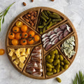 Serviertablett-Set aus Holz product image 1