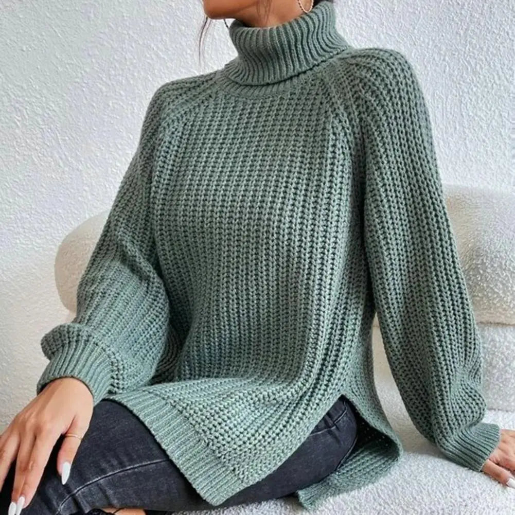 Gemütlicher Rollkragenpullover für Frauen