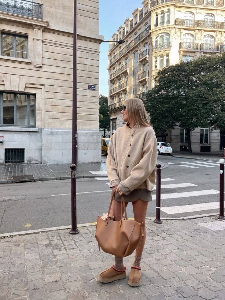 Bernadine | Vintage Tote Bag Frauen