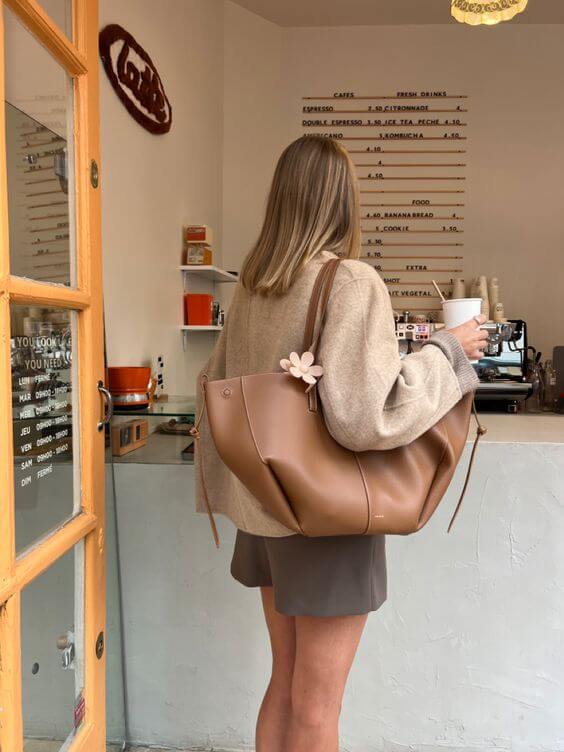 Bernadine | Vintage Tote Bag Frauen