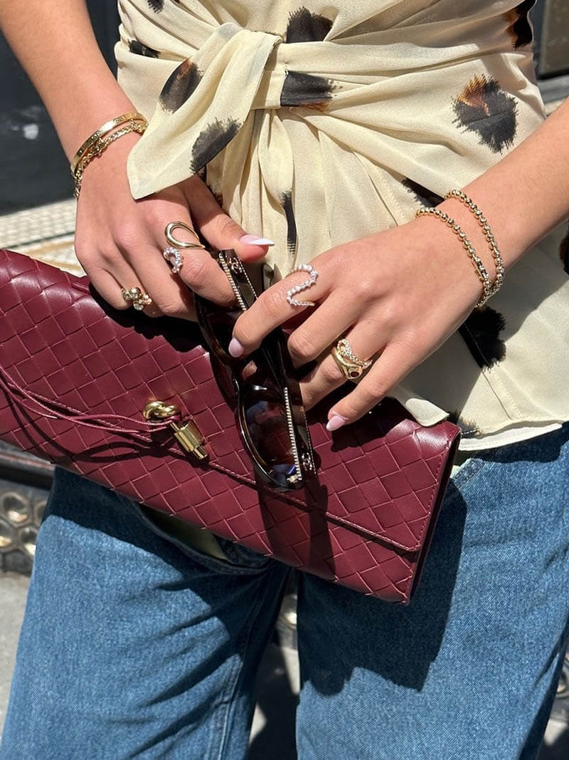 Nayara | Gewebte Damenhandtasche