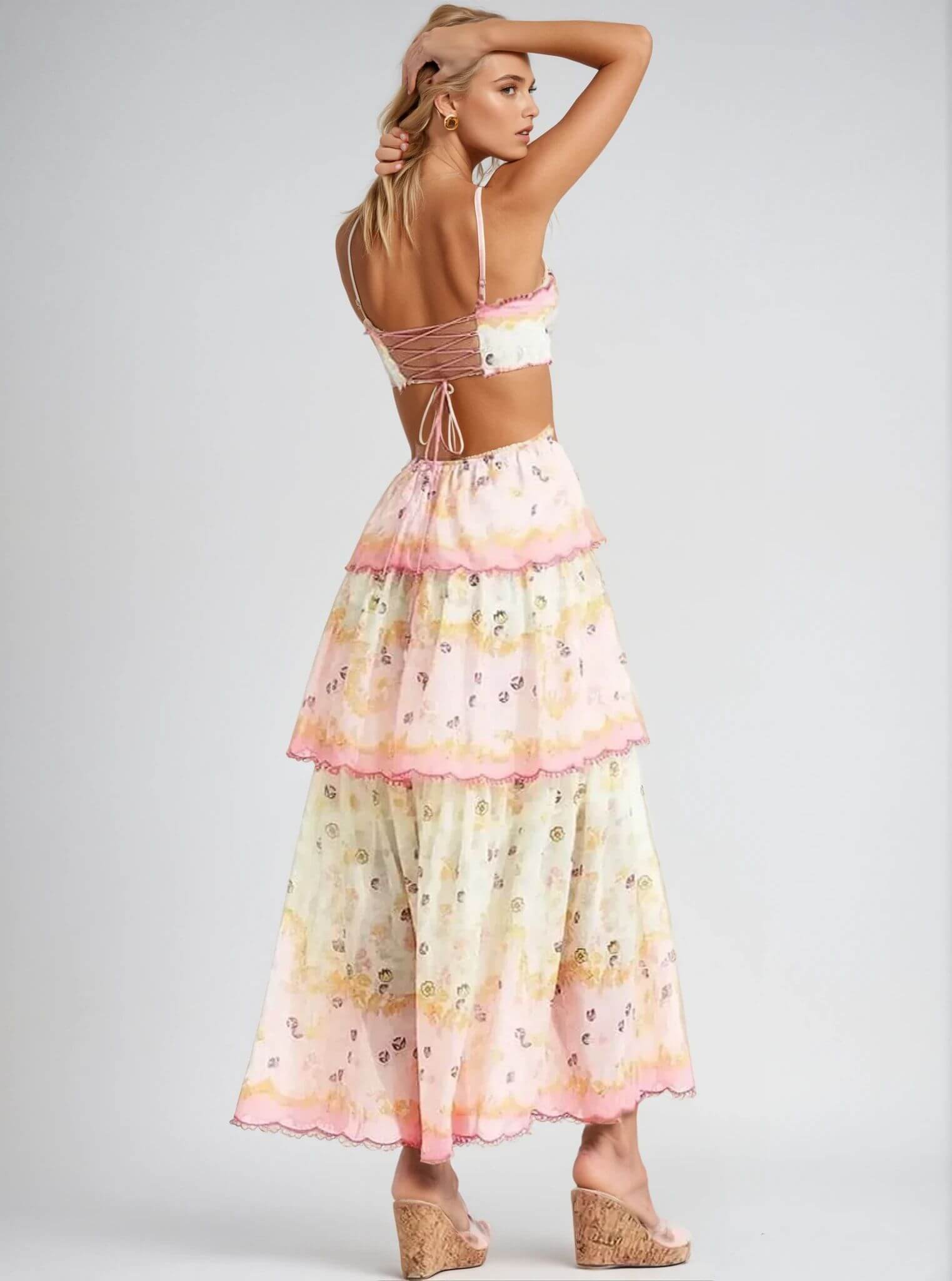 Maxikleid für den Sommer mit leichtem Design Für Frauen
